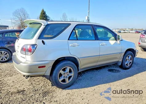 2003 Lexus Rx 300 z USA, uszkodzony, nr VIN JTJHF10UX30306618